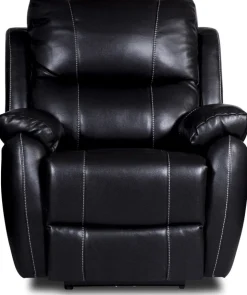 Enjoy Chicago El-Recliner Fåtölj - Svart konstläder