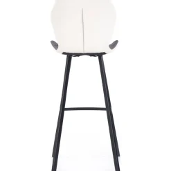 Erin barstol hög - Vit/grå