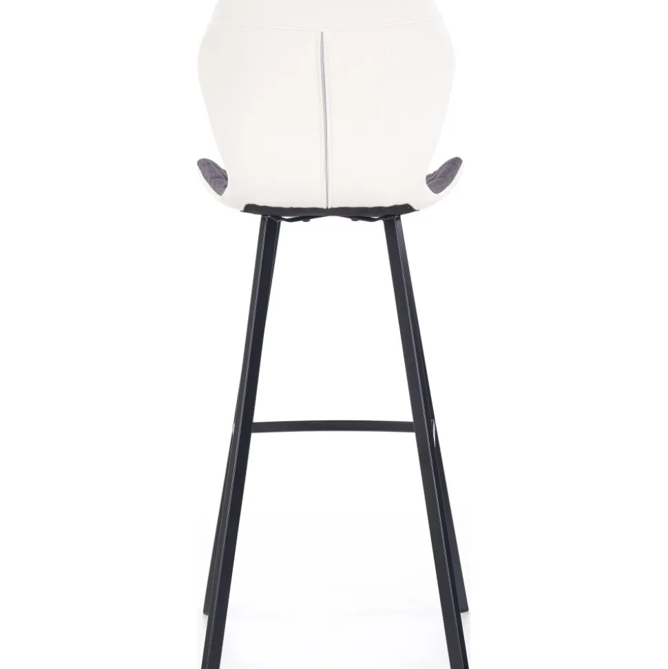 Erin barstol hög - Vit/grå + Textilrengöring för möbler