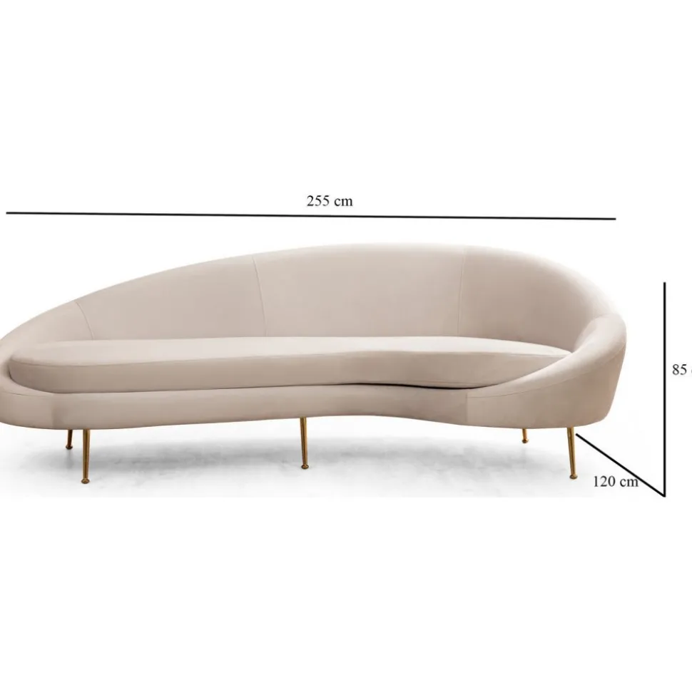 Essie divansoffa - Beige