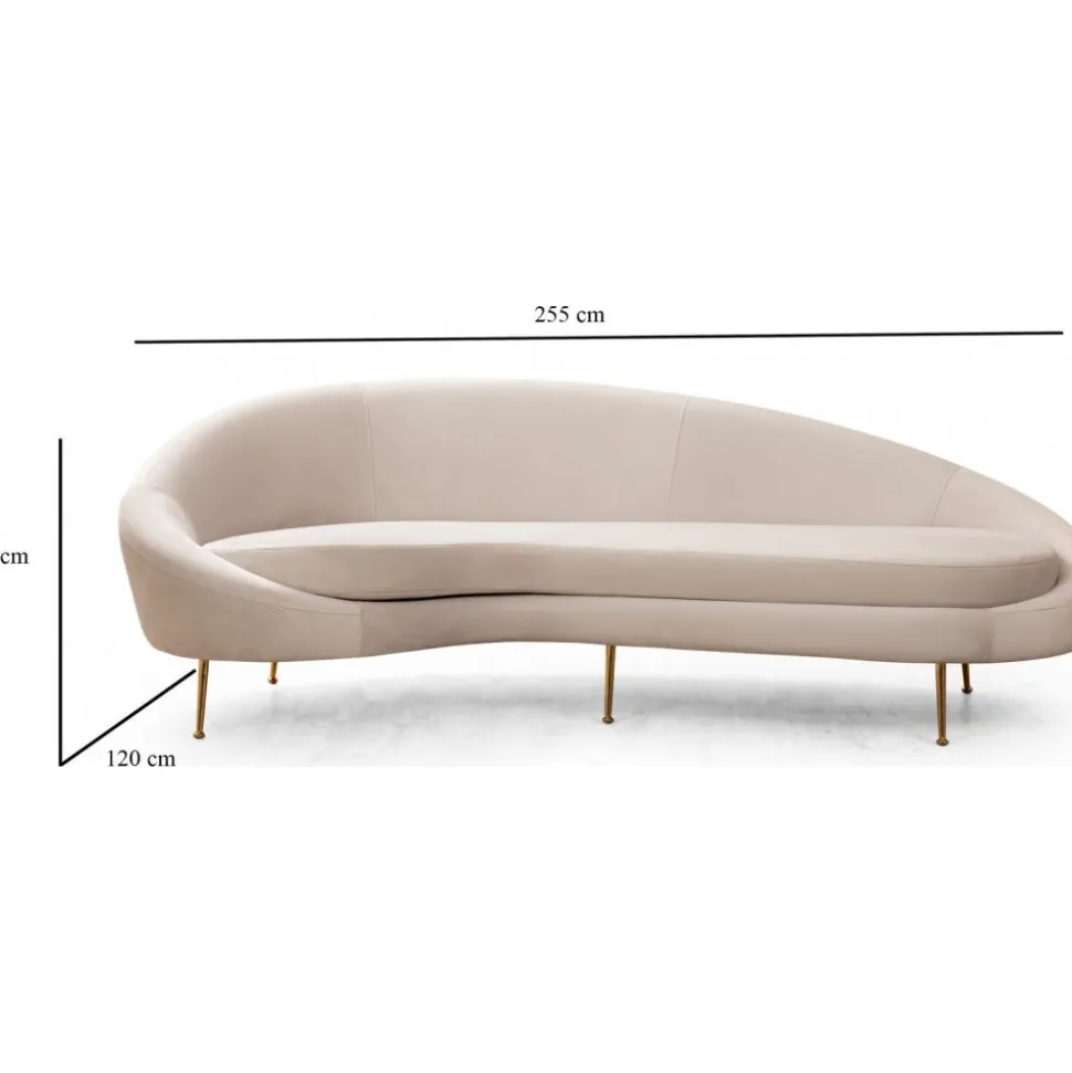 Essie divansoffa - Beige