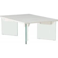 Ester soffbord 120 x 80 cm - Betonggrå