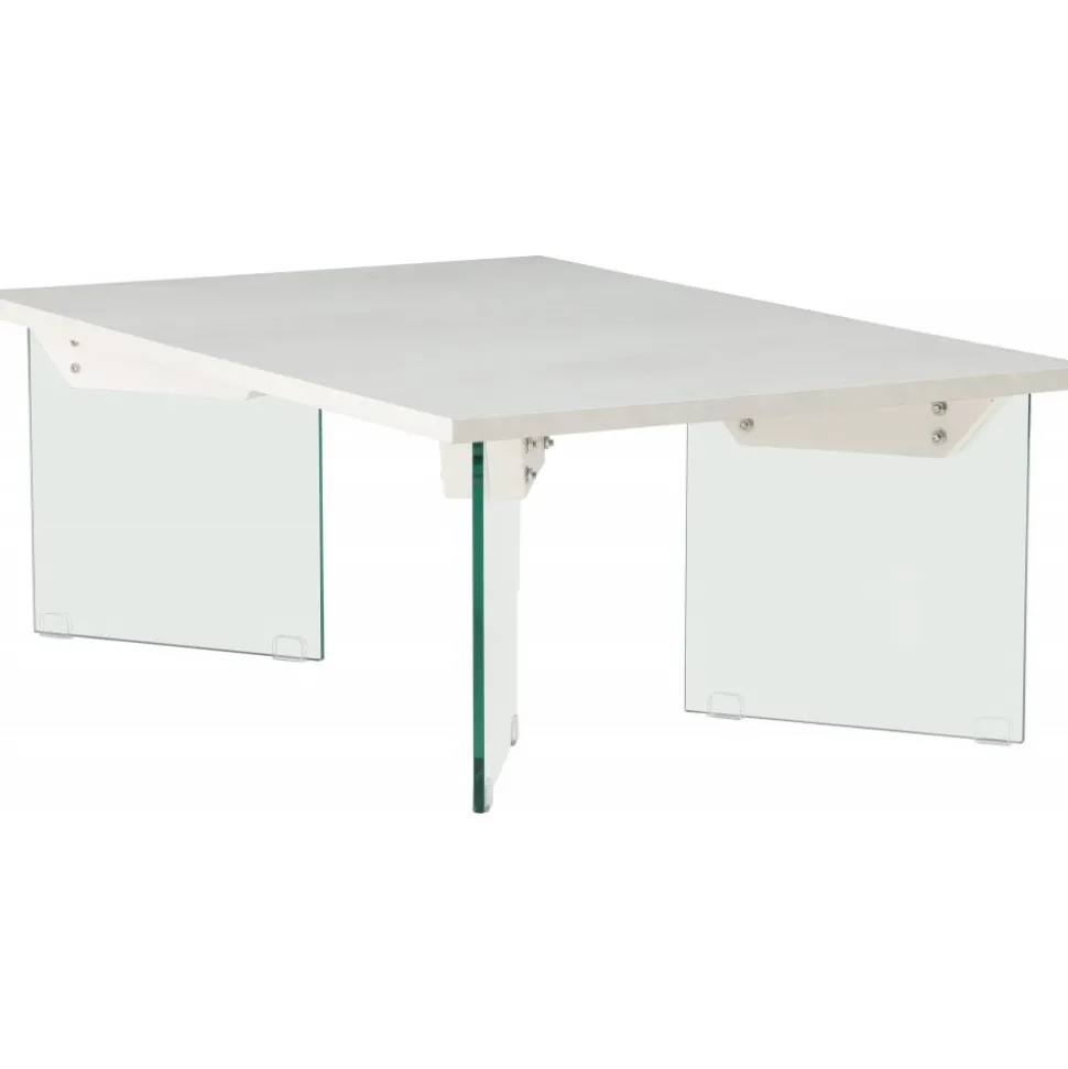 Ester soffbord 120 x 80 cm - Betonggrå