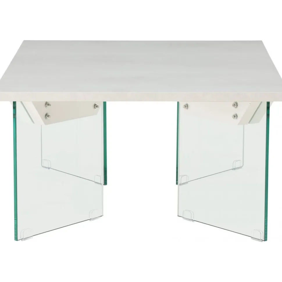 Ester soffbord 120 x 80 cm - Betonggrå