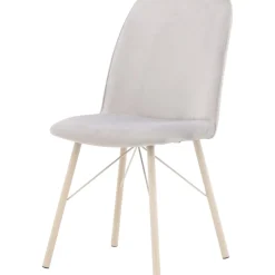 Everyday matstol - Grå/whitewash