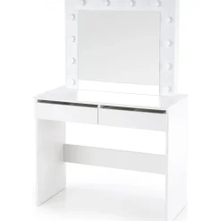 Facada vitt sminkbord med belysning 94 x 43 cm