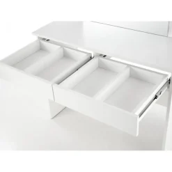 Facada vitt sminkbord med belysning 94 x 43 cm