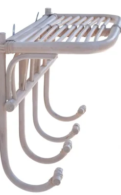 Fammy hatthylla i rotting - Whitewash