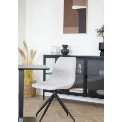 Fano matbord 70 x 70 cm - Grå