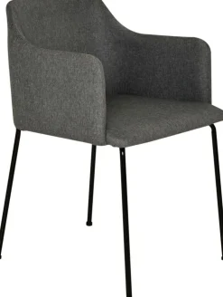 Faron karmstol - Grå/svart