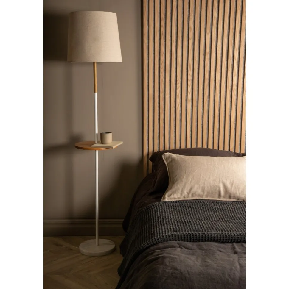 Fedora golvlampa - Vit