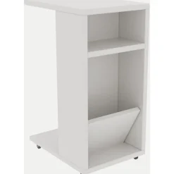 Filipe sidobord 30 x 40 cm - Vit