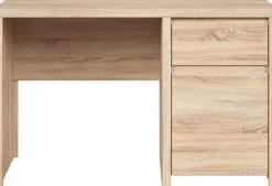 Filippa skrivbord 120x65 cm - Ljus ek + Textilrengöring för möbler