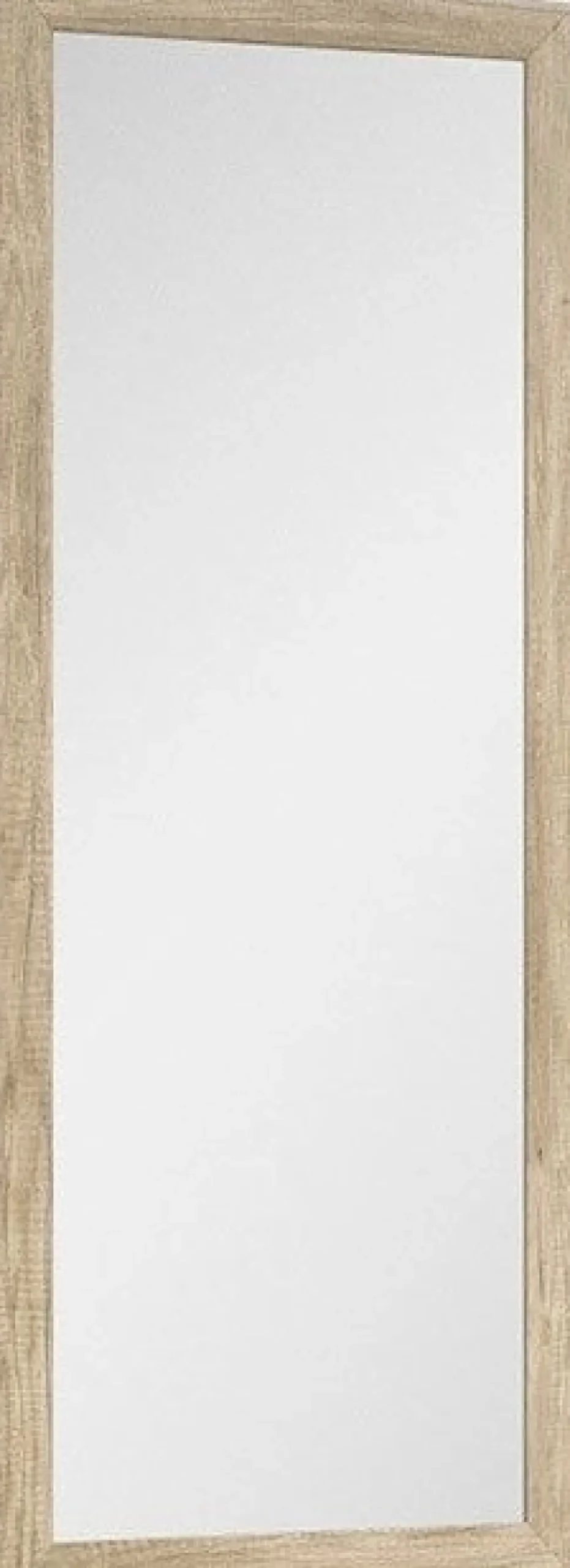 Filippa spegel 116x49 cm - Ljus ek + Glas och Kristallrengöring