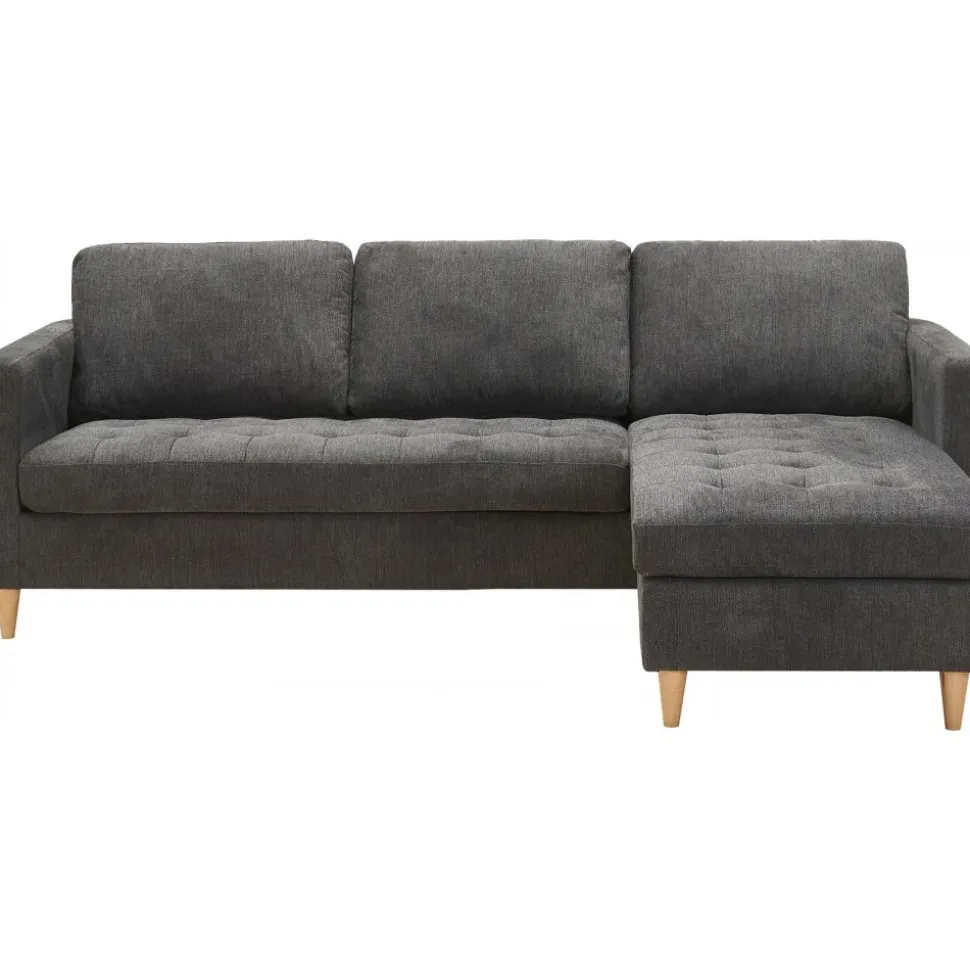 Firenze divansoffa mörkgrå - vändbar divan