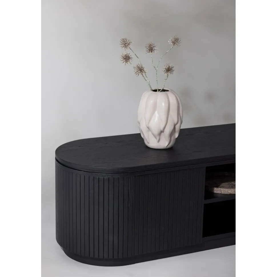 Fjällbacka TV-bänk - Svart