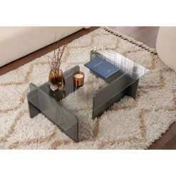 Flavio soffbord - Antracit