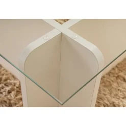 Flavio soffbord 105 x 65 cm - Vit