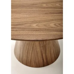 Float runt matbord i valnöt Ø137 cm