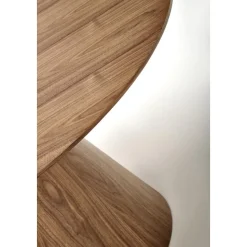 Float runt matbord i valnöt Ø137 cm