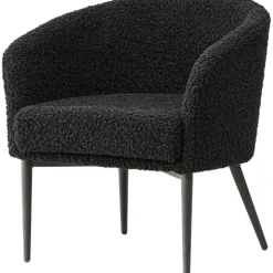 Fluffy fåtölj - Svart
