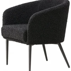 Fluffy fåtölj - Svart