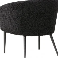 Fluffy fåtölj - Svart