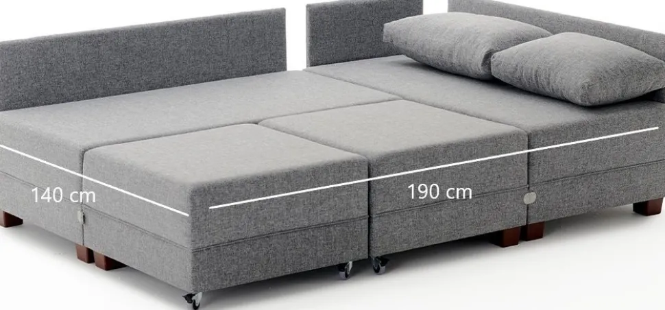 Fly hörnbäddsoffa - Cream