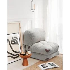 Fold bäddfåtölj - Grå