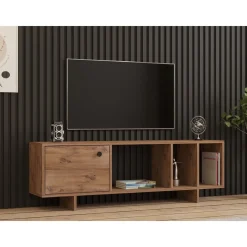 Folsom TV-bänk - Furu