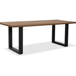 Forest matbord med U-ben - Brunoljad ek - 220 cm