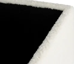 Fotpall med förvaring i teddy tyg + Fläckborttagare för möbler