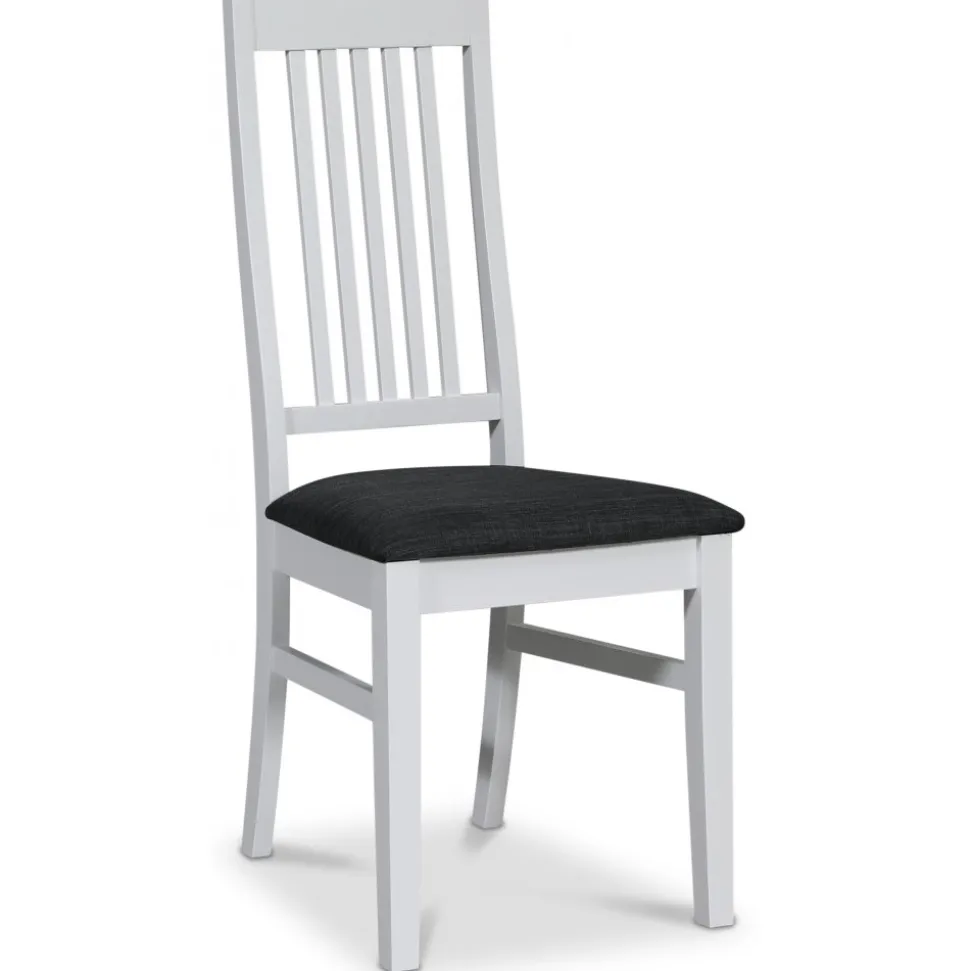 Fårö matgrupp: Bord 180 cm inklusive 6 Gåsö stolar - Vit/Ek + 6.00 x Stolsdyna