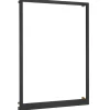 Frame vägglampa 70x50 cm - Svart