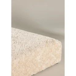 Frankie sittpuff 100 x 100 cm - Beige teddy