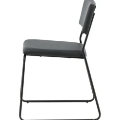 Frekvens stol - Svart PU