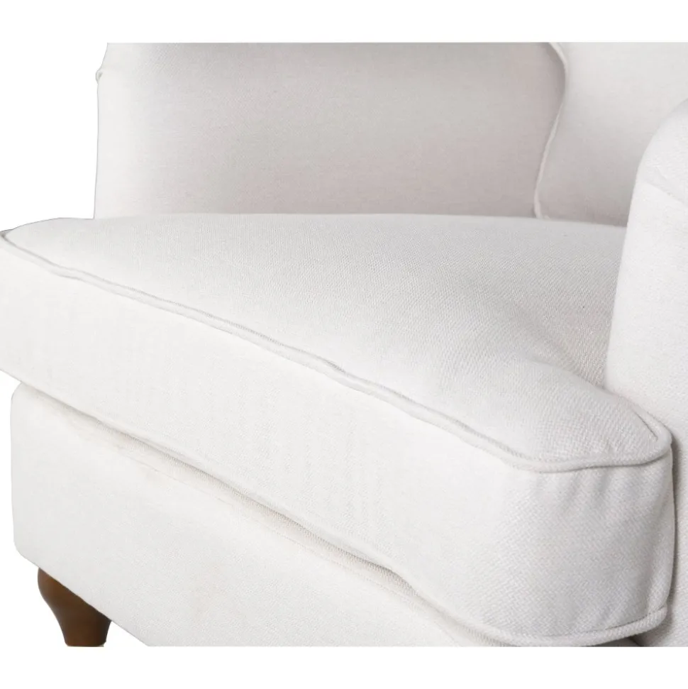 Fåtölj beige tyg - Howard Watford Deluxe