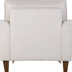 Fåtölj beige tyg - Howard Watford Deluxe + Textilrengöring för möbler