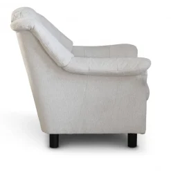 Fåtölj beige tyg - Rom