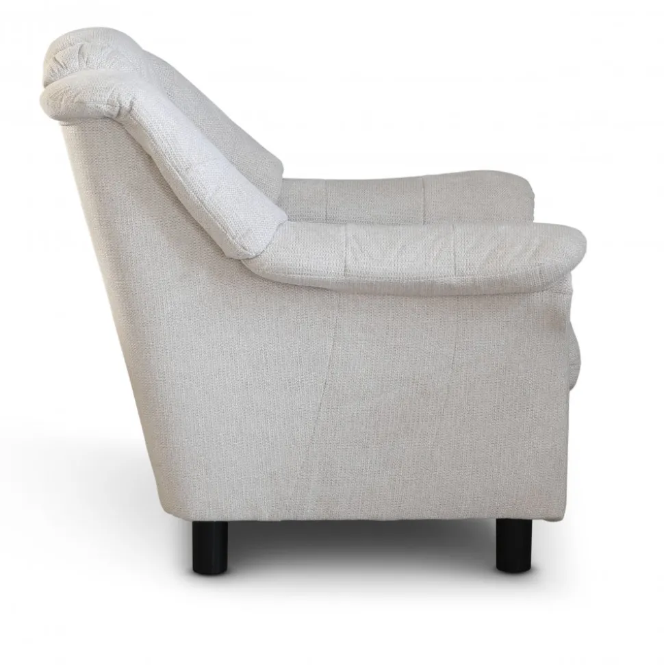 Fåtölj beige tyg - Rom