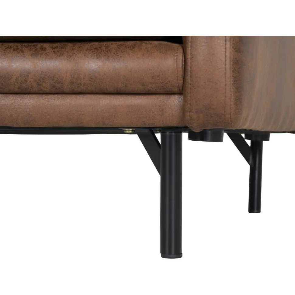 Fåtölj brunt vintage + Möbelvård Läderrengöring