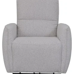 Fåtölj Cinema elektrisk recliner - Ljus bouclè