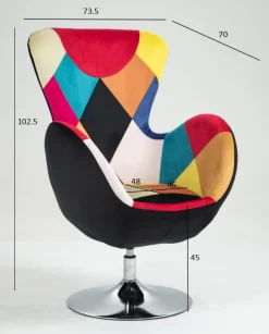 Fåtölj flerfärgad - Lucille