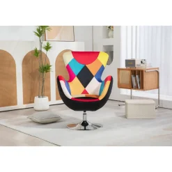 Fåtölj flerfärgad - Lucille + Fläckborttagare för möbler