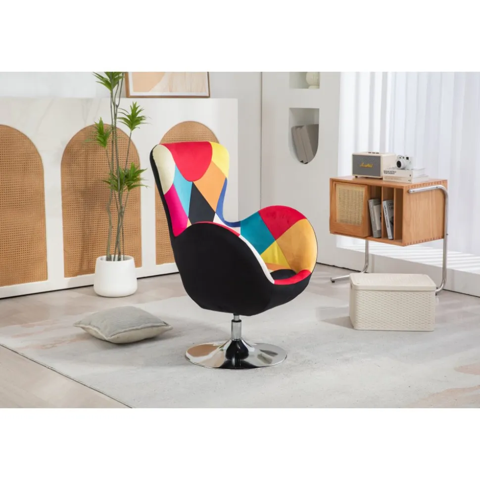 Fåtölj flerfärgad - Lucille + Textilrengöring för möbler