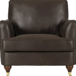 Fåtölj Howard brun klädsel - Watford + Fläckborttagare för möbler