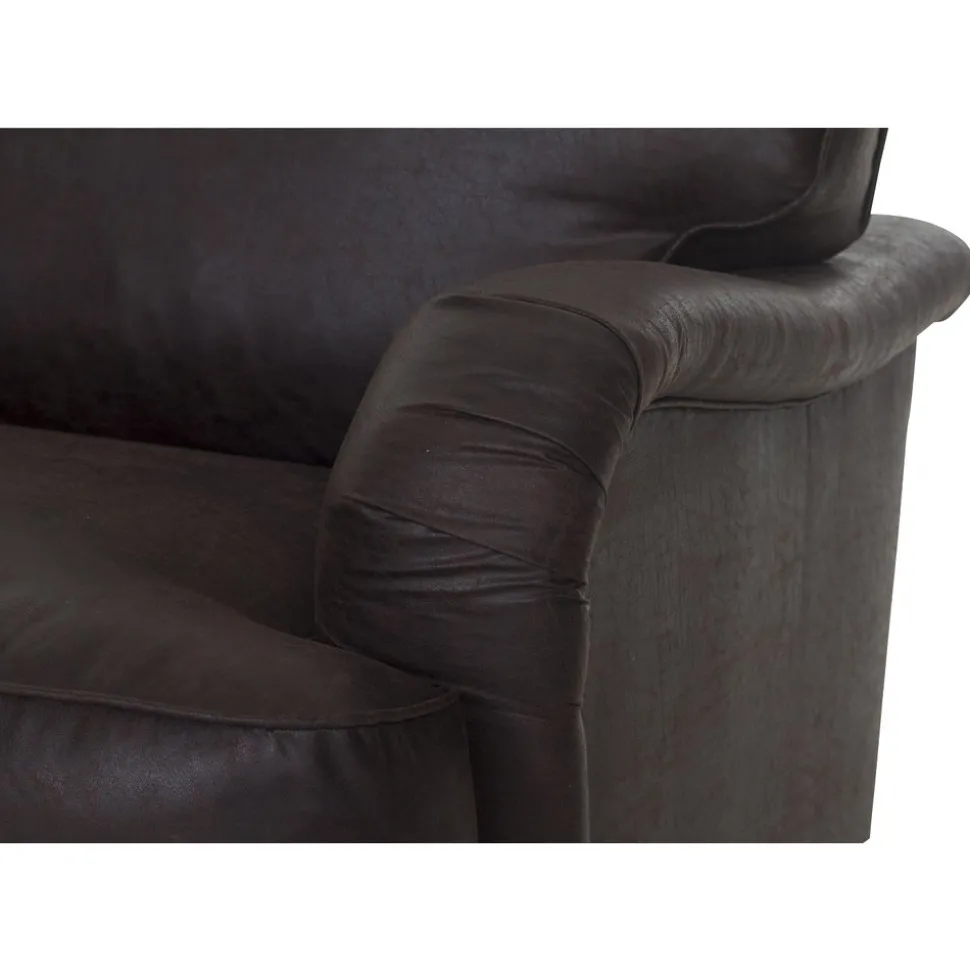 Fåtölj Howard brun klädsel - Watford