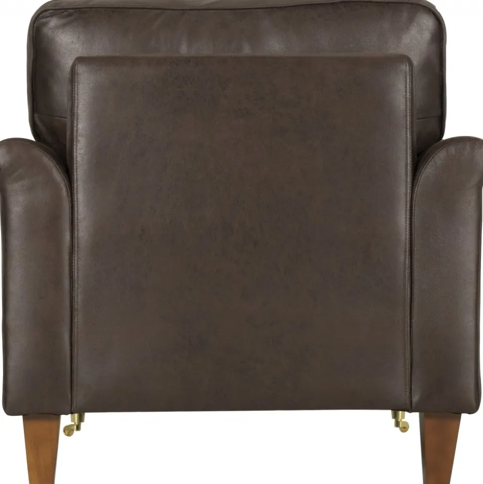 Fåtölj Howard brun klädsel - Watford