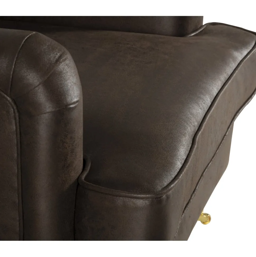 Fåtölj Howard brun klädsel - Watford