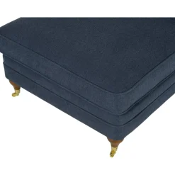 Fåtölj howard chaiselounge blå - Watford Deluxe + Möbeltassar